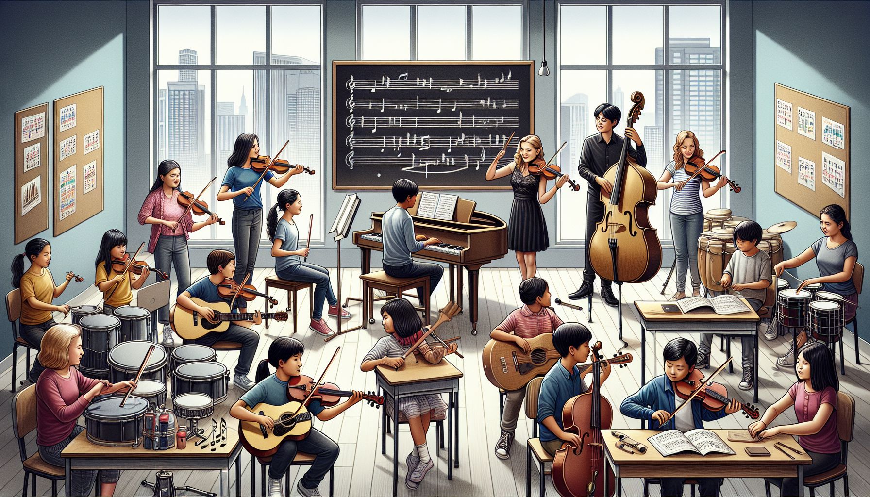 Harmonizing Minds: The Symphony of Music Education in Modern Classrooms